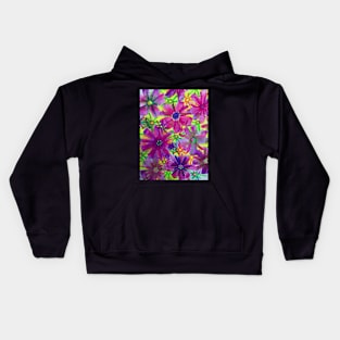 FluroFlowers Kids Hoodie